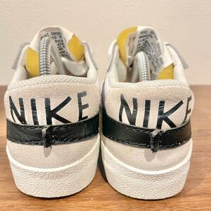 NIKE BLAZER LOW '77 JUMBO ナイキ ブレーザー ロー ジャンボ ホワイトブラック DQ1470-101 ローカットスニーカー 24.5cm の画像4