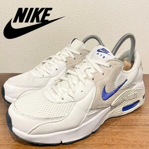 NIKE WMNS AIR MAX EXCEE ナイキ エア マックス エクシー ホワイトブルー レディース CD5432-122 ローカットスニーカー 22.5cm