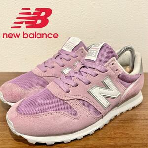 New Balance 373 WL373AA2 ニューバランス パープル レディース ローカットスニーカー カジュアル 24cm