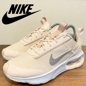 NIKE W AIR MAX INTRLK LITE ナイキ エア マックス インターロック ライト ピンク DZ7288-600 ローカットスニーカー 22.5cm 美品