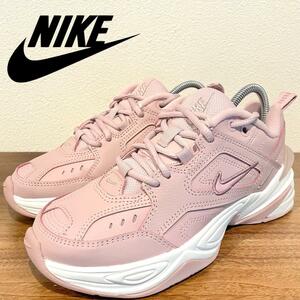 NIKE M2K TEKNO ナイキ M2K テクノ ピンク レディース ローカットスニーカー AO3108-500 カジュアル 23cm 美品