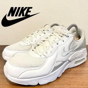 NIKE AIR MAX EXCEE ナイキ エア マックス エクシー ホワイト シルバー レディース CD5432-121 ローカットスニーカー 24.5cm