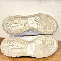 NIKE WMNS DUNK LOW WHITE ナイキ ダンク ロー ホワイト イエロー レディース FD0803-100 ローカットスニーカー 24.5cm_画像8