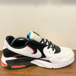 NIKE AIR MAX EXCEE ナイキ エア マックス エクシー ホワイト ブラック メンズ CD4165-105 ローカットスニーカー 28cm 美品の画像5