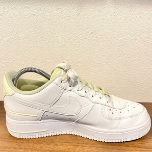 NIKE AIR FORCE 1 '07 LV8 DOUBLE AIR PACK ナイキ エア フォース ワン ホワイトイエロー CJ1379-101 レディース 24.5cm 美品の画像5