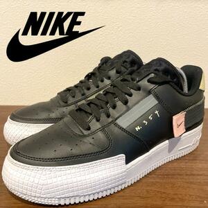 NIKE AIR FORCE 1-TYPE ナイキ エア フォース ワン タイプ ブラック メンズ CI0054-001 ローカットスニーカー 26.5cm