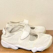 NIKE WMNS AIR RIFT BR ナイキ エア リフト ホワイト レディース 848386-100 サンダル 25cm_画像3