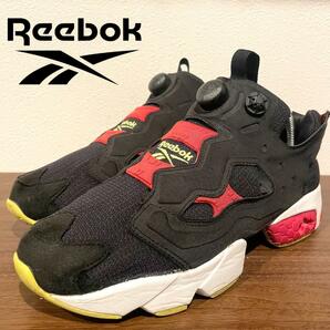 Reebok INSTA PUMPFURY リーボック ポンプフューリー ブラックレッド メンズ M42230 ローカットスニーカー 26cm の画像1