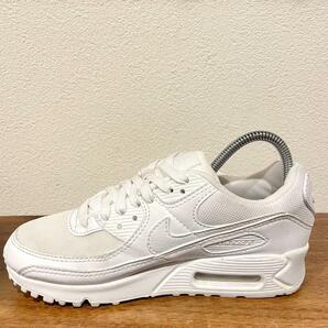 NIKE WMNS AIR MAX 90 WHITE ナイキ エア マックス 90 トリプルホワイト レディース DH8010-100 ローカットスニーカー 22.5cm の画像6