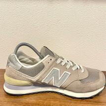 New Balance ML574VG ニューバランス グレー レディース ローカットスニーカー カジュアル 24cm_画像5