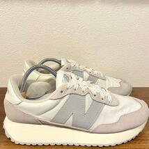 NEW BALANCE WS237JB1 ニューバランス ホワイト グレー レディース ローカットスニーカー 25cm カジュアル 美品_画像3