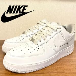 NIKE AIR FORCE 1 '07 WHITE ナイキ エア フォース ワン ホワイト メンズ CW2288-111 ローカットスニーカー 27.5cm 