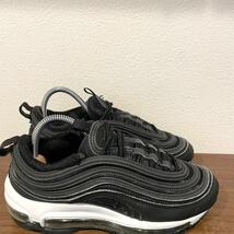 NIKE WMNS AIR MAX 97 ナイキ エア マックス 97 ブラック レディース 921733-006 ローカットスニーカー 22.5cm_画像3