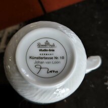 【送料無料】Used Rosen thal カップ＆ソーサー　ローゼンタール　ティーカップ　お皿付き　_画像7