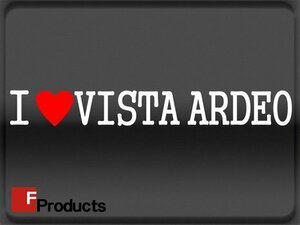 Fproducts アイラブステッカー■VISTA ARDEO/アイラブ ビスタアルデオ