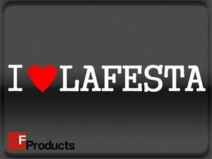 Fproducts アイラブステッカー■LAFESTA/アイラブ ラフェスタ