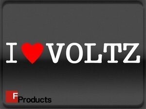 Fproducts アイラブステッカー■VOLTZ/アイラブ ヴォルツ