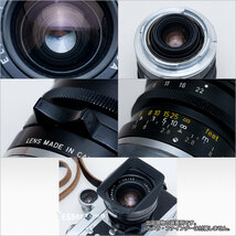 LEITZ CANADA ELMARIT 1:2.8/28mm 2nd Mマウント 純正フード12501・F・Rキャップ付 [ヨ0403]_画像5