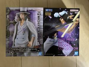 ワンピース フィギュア THE GRANDLINE SERIES ロブ・ルッチ BATTLE RECORD COLLECTION-DRACULE.MIHAWK- 2種セット