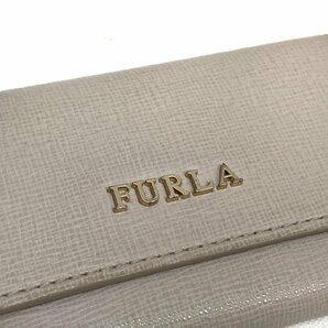 フルラ FURLA キーケース レザー 6連 鍵入れ ベージュ系 ロゴ レディース 小物の画像5