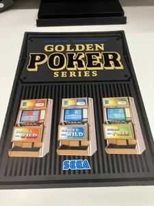 ゴールデンポーカー　SEGA セガ　メダルゲーム　アーケード　チラシ　カタログ　フライヤー　パンフレット　正規品　希少　非売品　販促