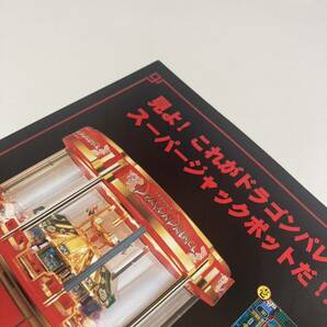 ドラゴンパレス メダルゲーム KONAMI コナミ アーケード チラシ カタログ フライヤー パンフレット 正規品 希少 非売品 販促の画像10