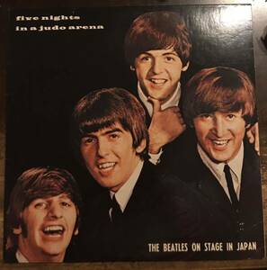 ■THE BEATLES ■ザ・ビートルズ■ Five Nights In Judo Arena: The Beatles On Stage In Japan / 1LP / Live at Budokan , Japan 1966 / S