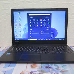 【高速CPU(Kaby Lake)第7世代★爆速SSD256GB＋メモリ4GB】東芝 B45/H 最新Windows11 Pro+Office2019 H&B ★ DVD/Wi-Fi/HDMIの画像6