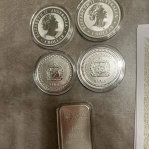 銀貨 1oz 1オンス銀貨 記念コイン 世界 外国 サモア まとめ 純銀 シルバーコイン 純銀バー インゴットの画像2