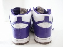 1円　美品　NIKE ナイキ WMNS DUNK HI 　★　DC5382-100 　★　 ダンク ハイ　VARSITY PURPLE　 23cm　★　ハイカットスニーカー 　5004　_画像6