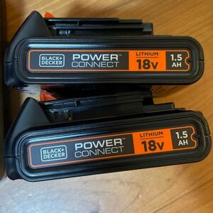 新品未使用　ブラックアンドデッカー　充電池　バッテリー2個