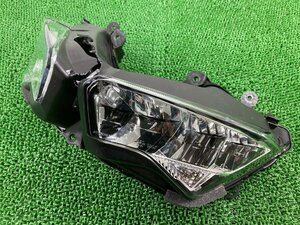 NINJA250 ヘッドライト 100-8S001 カワサキ 純正 中古 バイク 部品 EX250P ニンジャ250 ZX-25Rにも 修復素材に コケキズ無し 車検 Genuine