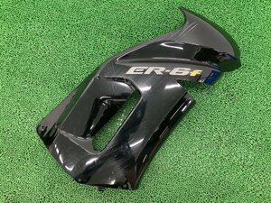 ER-6F サイドカウル 右 黒M 55028-0117 カワサキ 純正 中古 バイク 部品 EX650A ニンジャ650 修復素材やペイント素材に 品薄 希少品