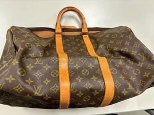 中古 LOUIS VUITTON ルイ ヴィトン 旧型 キーポル　45　ハンドバック　ボストンバッグ モノグラム 鞄