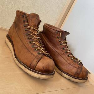 [ rare white tag the first period /99 year made ]CHIPPEWA BRIDGEMEN MONKY BOOTSl8-1/2(26~27cm)l Chippewa b Rige man Monkey boots lDanner shoes cord lUSA made 