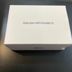 Rakuten WiF Pocket 2C ホワイト　　 楽天モバイル ポケットWi-Fi