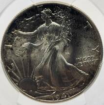 PCGS 1941 ウォーキング リバティ ハーフダラーMS66_画像1