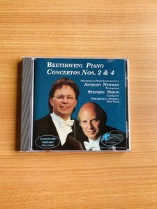 【DC96】CD A.ニューマン(フォルテピアノ) ベートーヴェン:ピアノ協奏曲2&4