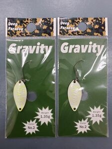 ディープパラドックス グラビティ 1.35g 2点セット品 2018松本カラー Deep Paradox Gravity