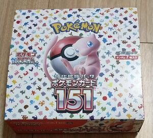 【1円スタート！】ペリペリ付　ポケモンカード　151　1BOX