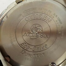 【TN0411】 CITIZEN シチズン 腕時計 アテッサ Eco-Drive ソーラー エコドライブ 稼働品 時計 ウォッチ Watch メンズ シルバーカラー 銀色_画像6