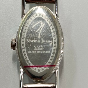 【TN0411】腕時計おまとめ2点 lLASSALE Norma Jeane クォーツ ジャンク品 不動品 コレクション パーツ取り ゴールドカラー シルバーカラー の画像5