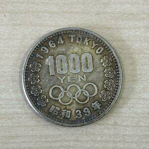 【TC0402】1964年 昭和39年 東京オリンピック 東京五輪 記念硬貨 千円銀貨 額面1000円分 古銭 貨幣 通貨　コイン コレクション 1枚