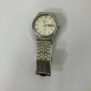 【TN0406】セイコー SEIKO クォーツ QUARTZ QZ TYPE2 不動 7546‐8070 ジャンク メンズ 男性用 腕時計 昭和レトロ カレンダー調整可能