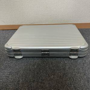 【H0407】リモワ RIMOWA アタッシュケース シルバー アルミ ダイヤルロック式 ダイヤル式 ジュラルミンケース 旅行 トラベル ビジネス の画像4