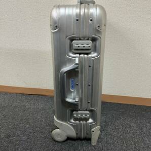 【H0407】RIMOWA リモワ スーツケース キャリーケース シルバー 旅行 ビジネス 2輪 トランクケース 収納 ブランド ドイツ製 堅牢 の画像4