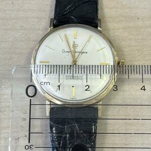 【TH0407】Girard Perregaux ジラールペルゴ GYROMATIC G.P.M 腕時計 手巻き 現状稼働品 ベルト劣化ありの画像8