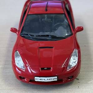 【TC0404（60）】ミニチャンプス トヨタ セリカ 1/43 MINICHAMPS Toyota Celica レッド ミニカー コレクションの画像3