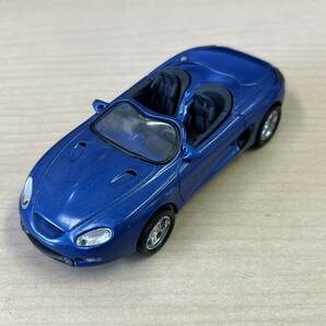【TC0404（10）】フォード マスタング マーチ 3 スパイダー C.D.C ブルー ミニカー コレクションの画像1