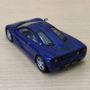【TC0404（26）】 ミニカー ミニチャンプス マクラーレン F1 ブルー 青 1/43スケール 汚れあり キズあり おもちゃ 玩具の画像2